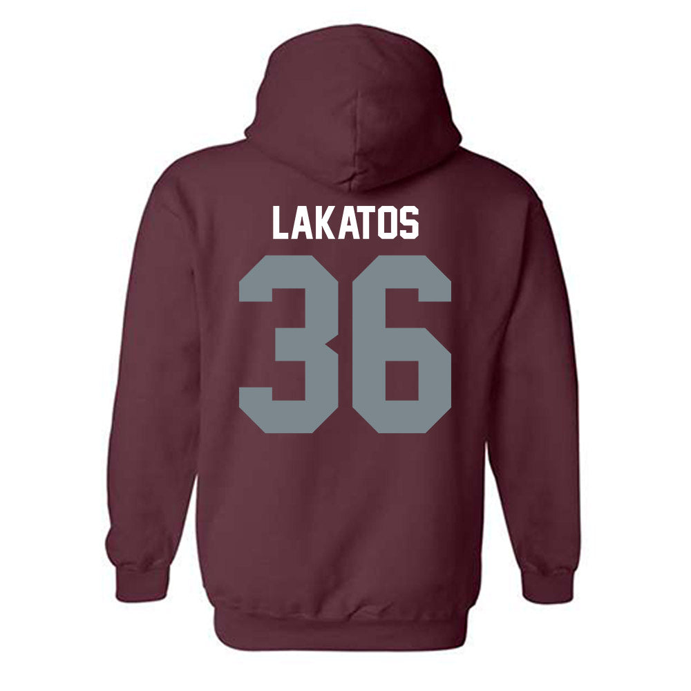 SIU Carbondale - NCAA Football : Clayton Lakatos - Hooded Sweatshirt-1