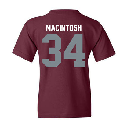 SIU Carbondale - NCAA Baseball : Jack MacIntosh - Youth T-Shirt-1