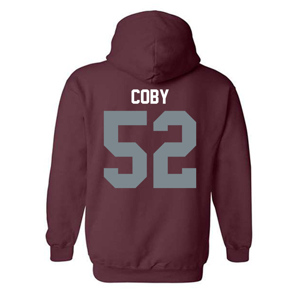 SIU Carbondale - NCAA Football : Ryan Coby - Hooded Sweatshirt-1