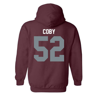 SIU Carbondale - NCAA Football : Ryan Coby - Hooded Sweatshirt-1