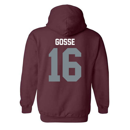 SIU Carbondale - NCAA Women's Soccer : Brooke Gosse - Hooded Sweatshirt-1