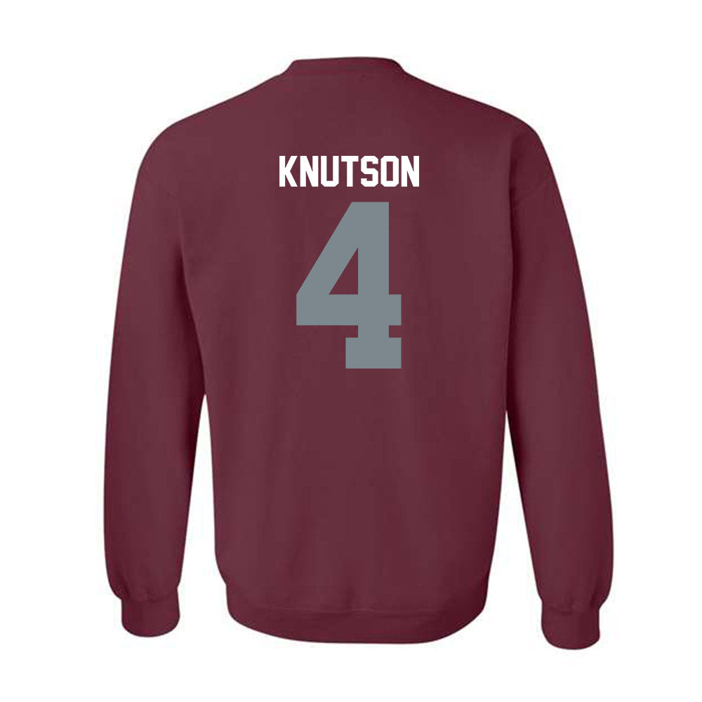SIU Carbondale - NCAA Softball : Amanda Knutson - Crewneck Sweatshirt-1