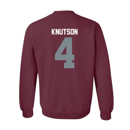 SIU Carbondale - NCAA Softball : Amanda Knutson - Crewneck Sweatshirt-1