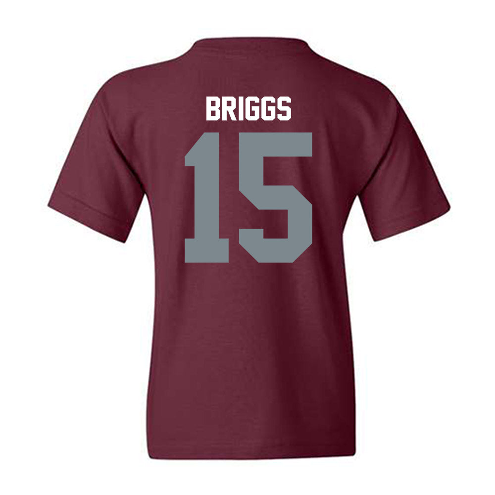 SIU Carbondale - NCAA Women's Soccer : Josie Briggs - Youth T-Shirt-1
