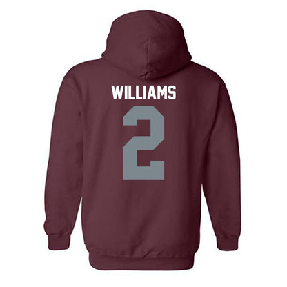 SIU Carbondale - NCAA Softball : Emily Williams - Hooded Sweatshirt-1