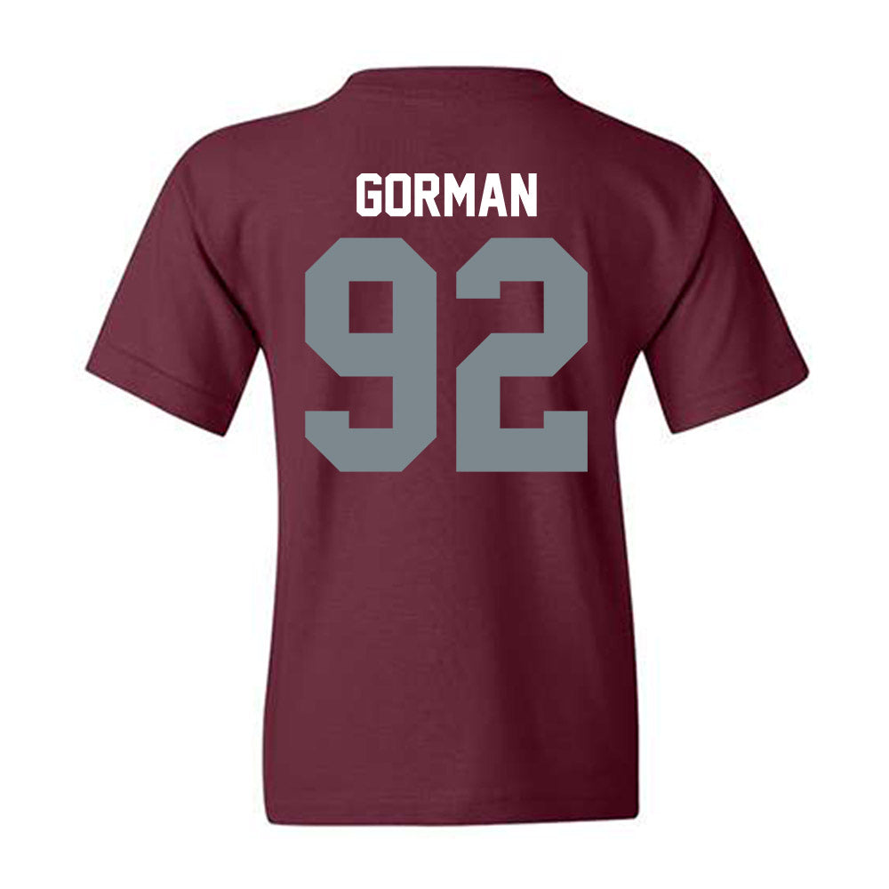 SIU Carbondale - NCAA Football : Elijah Gorman - Youth T-Shirt-1