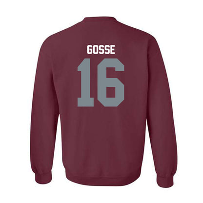 SIU Carbondale - NCAA Women's Soccer : Brooke Gosse - Crewneck Sweatshirt-1