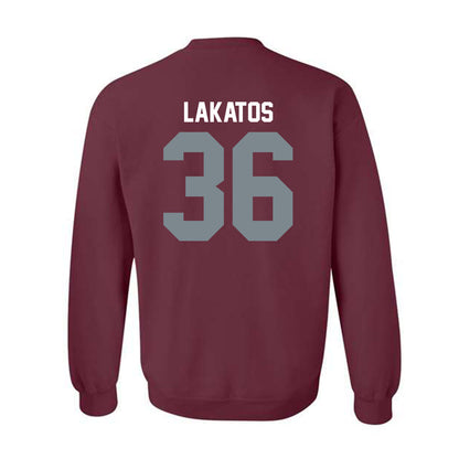 SIU Carbondale - NCAA Football : Clayton Lakatos - Crewneck Sweatshirt-1