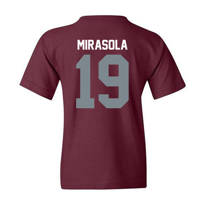 SIU Carbondale - NCAA Football : Jc Mirasola - Youth T-Shirt-1
