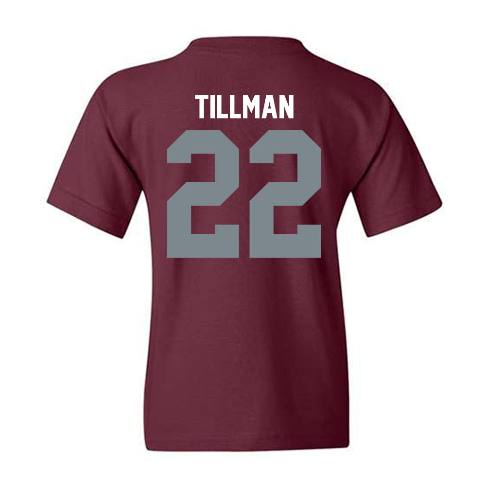 SIU Carbondale - NCAA Football : Joshua Tillman - Youth T-Shirt-1