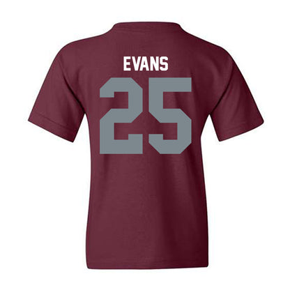 SIU Carbondale - NCAA Baseball : Andrew Evans - Youth T-Shirt-1