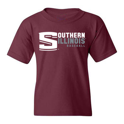 SIU Carbondale - NCAA Baseball : Jaden Flores - Youth T-Shirt-0