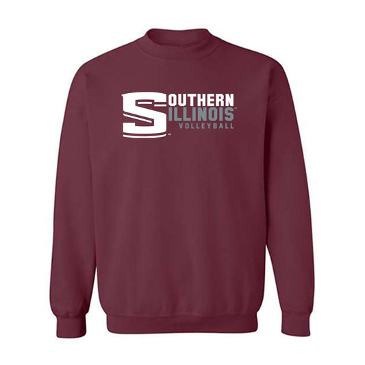 SIU Carbondale - NCAA Women's Volleyball : Ella Swansiger - Crewneck Sweatshirt-0