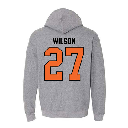 Idaho State - NCAA Football : Jaylin Wilson - Classic Shersey Hooded Sweatshirt-1