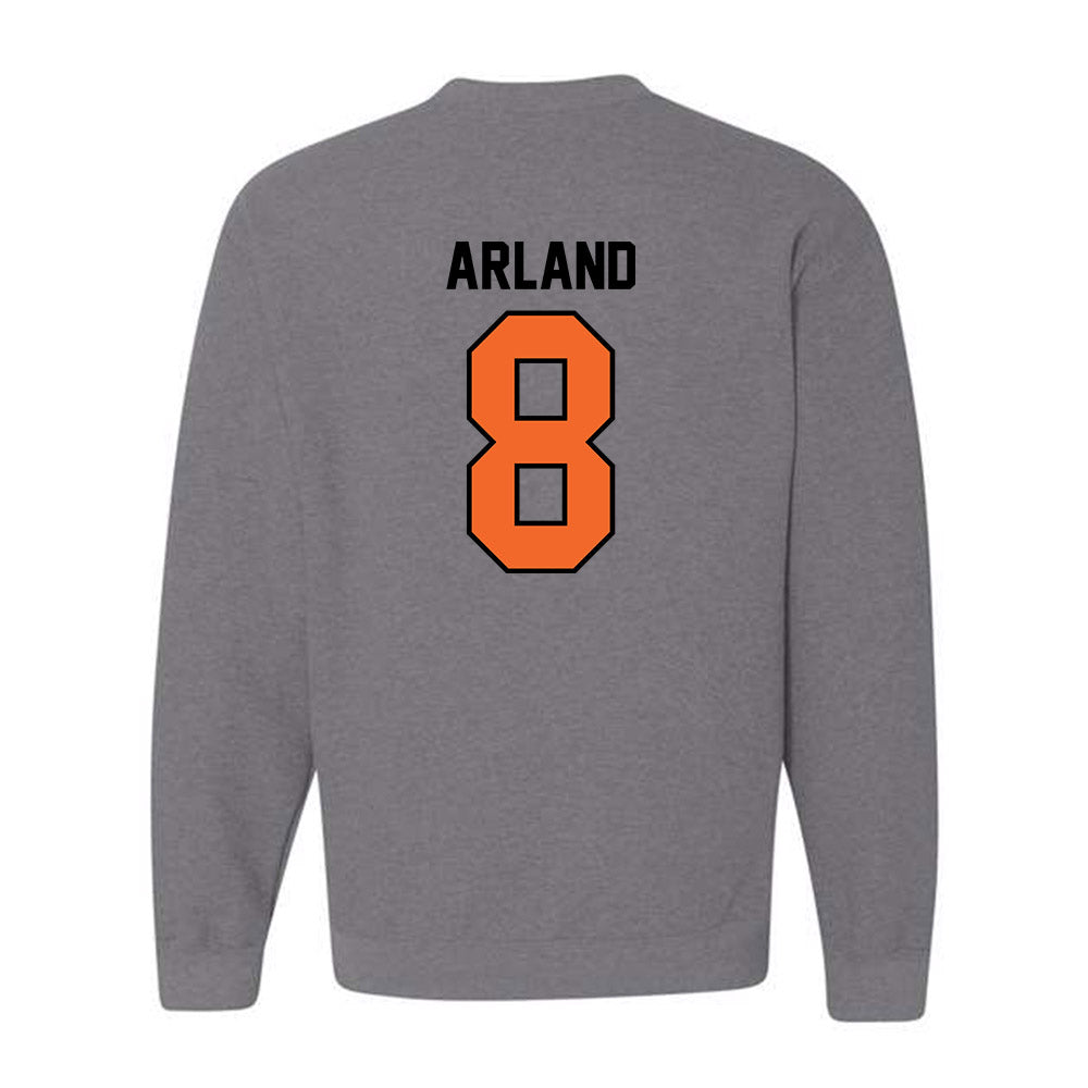 Idaho State - NCAA Men's Basketball : Trey Arland - Classic Shersey Crewneck Sweatshirt-1