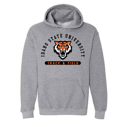 Idaho State - NCAA Men's Track & Field : Andrew Burrows - Classic Shersey Hooded Sweatshirt-0