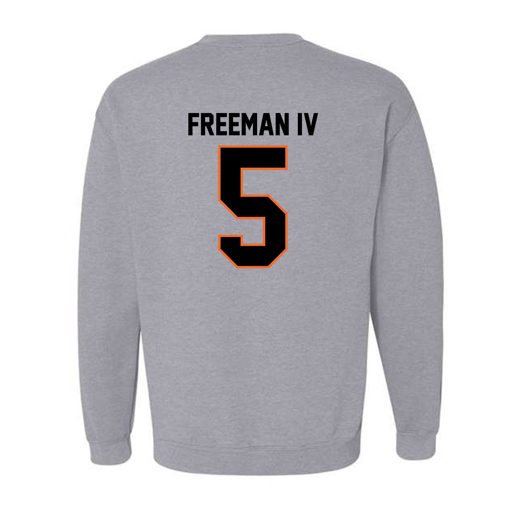 Idaho State - NCAA Football : Robert Freeman IV - Classic Shersey Crewneck Sweatshirt-1