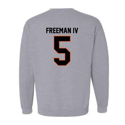 Idaho State - NCAA Football : Robert Freeman IV - Classic Shersey Crewneck Sweatshirt-1