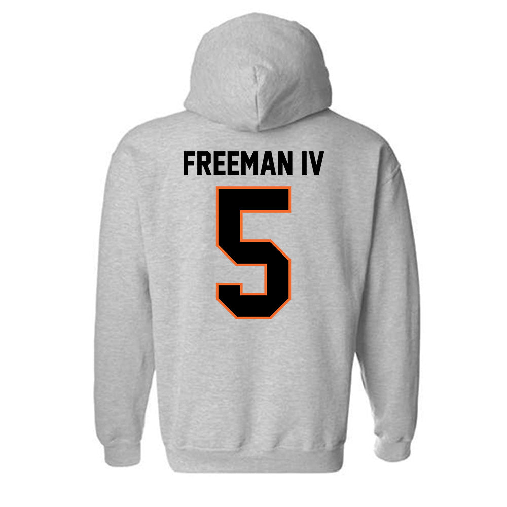 Idaho State - NCAA Football : Robert Freeman IV - Classic Shersey Hooded Sweatshirt-1
