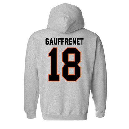 Idaho State - NCAA Women's Basketball : Maeva Gauffrenet - Classic Shersey Hooded Sweatshirt-1