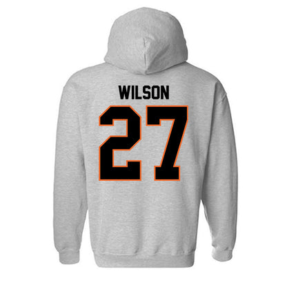 Idaho State - NCAA Football : Jaylin Wilson - Classic Shersey Hooded Sweatshirt-1