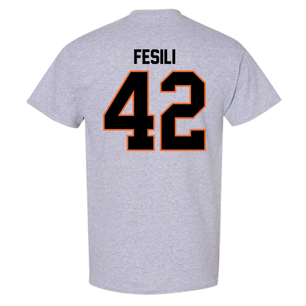 Idaho State - NCAA Football : Trehsyn Fesili - Classic Shersey T-Shirt-1