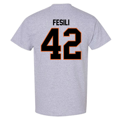 Idaho State - NCAA Football : Trehsyn Fesili - Classic Shersey T-Shirt-1