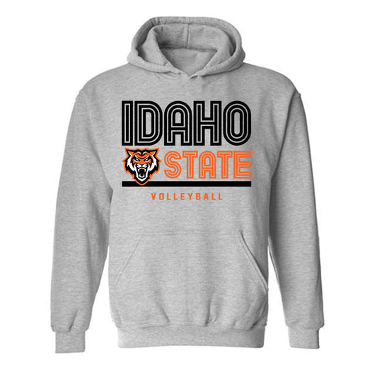 Idaho State - NCAA Women's Volleyball : Mia Walsh - Classic Shersey Hooded Sweatshirt-0