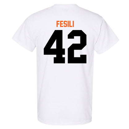 Idaho State - NCAA Football : Trehsyn Fesili - Classic Shersey T-Shirt-1