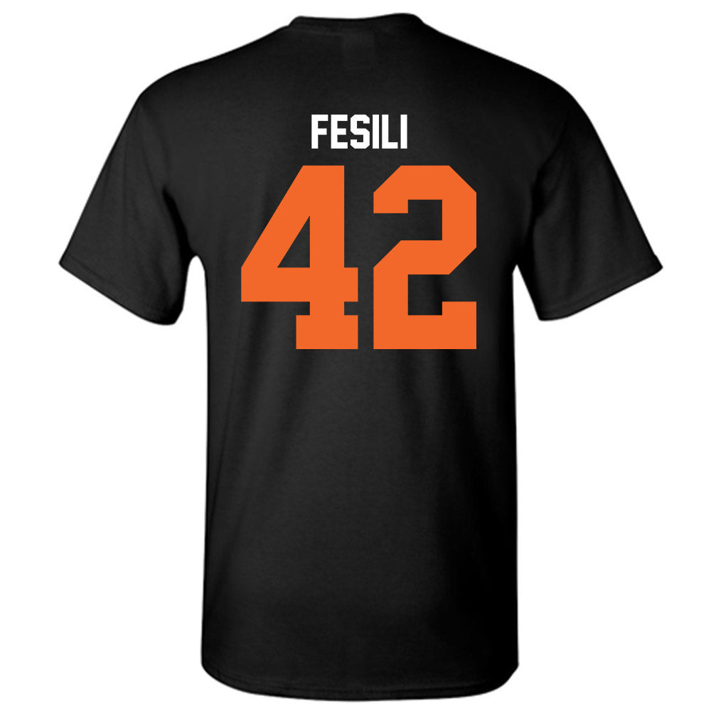 Idaho State - NCAA Football : Trehsyn Fesili - Classic Shersey T-Shirt-1