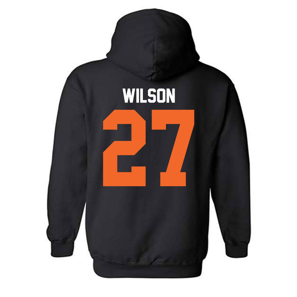 Idaho State - NCAA Football : Jaylin Wilson - Classic Shersey Hooded Sweatshirt-1