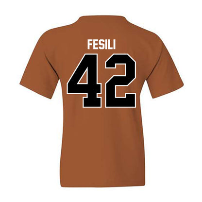 Idaho State - NCAA Football : Trehsyn Fesili - Classic Shersey Youth T-Shirt-1