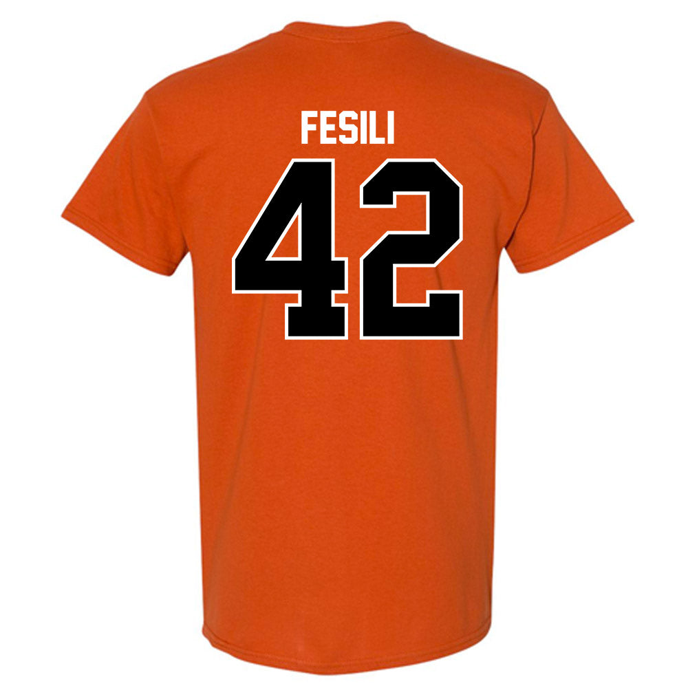 Idaho State - NCAA Football : Trehsyn Fesili - Classic Shersey T-Shirt-1