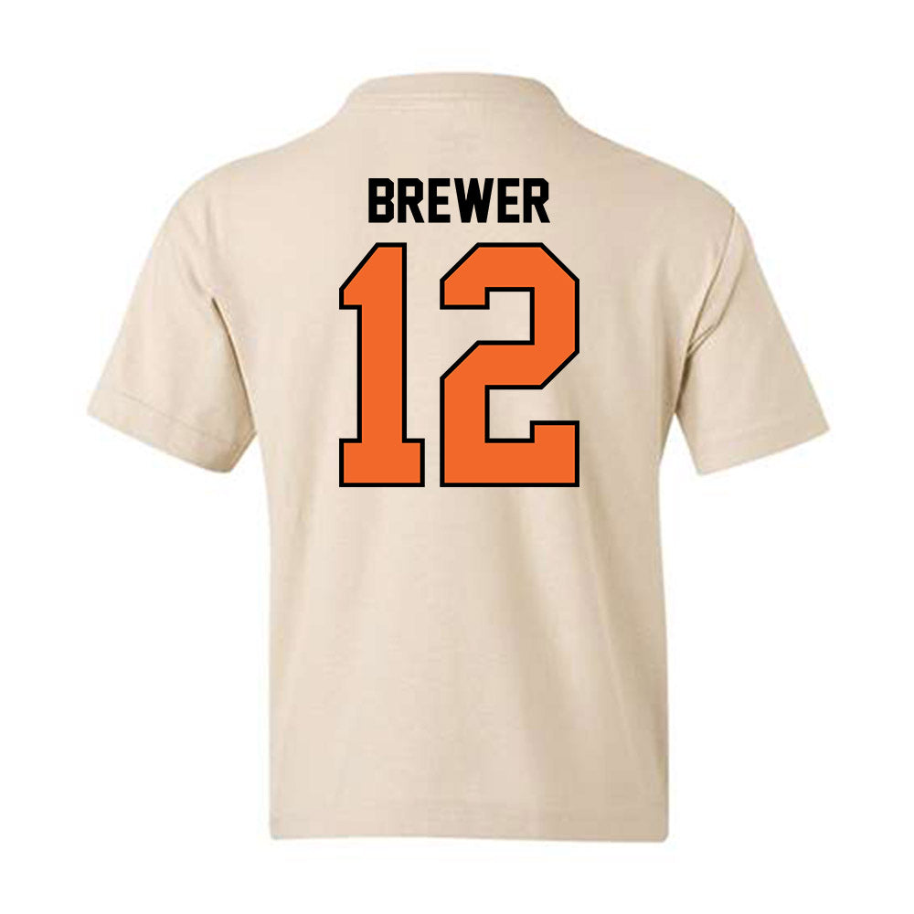 Idaho State - NCAA Men's Basketball : Lachlan Brewer - Classic Shersey Youth T-Shirt-1