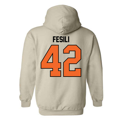 Idaho State - NCAA Football : Trehsyn Fesili - Classic Shersey Hooded Sweatshirt-1