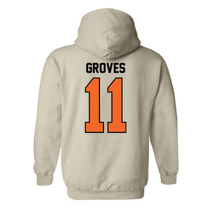 Idaho State - NCAA Softball : Sydney Groves - Classic Shersey Hooded Sweatshirt-1