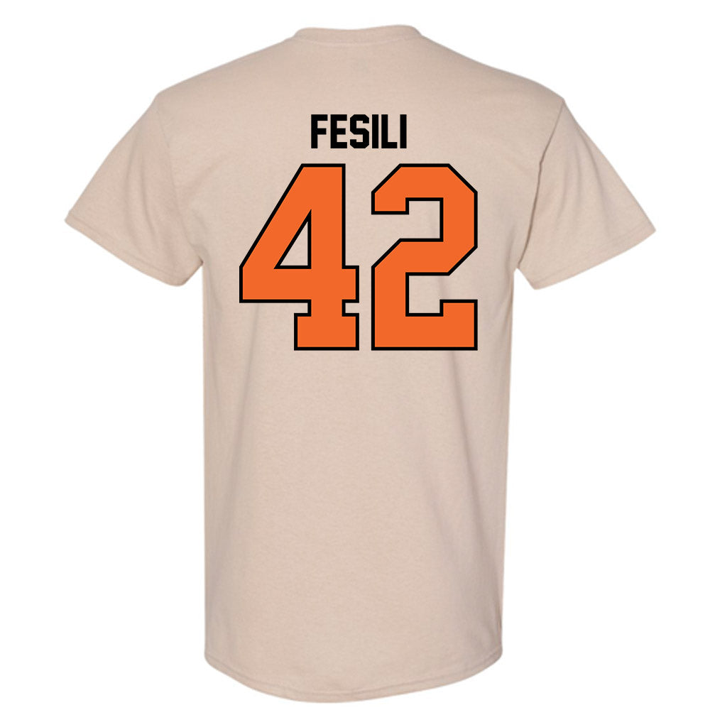 Idaho State - NCAA Football : Trehsyn Fesili - Classic Shersey T-Shirt-1
