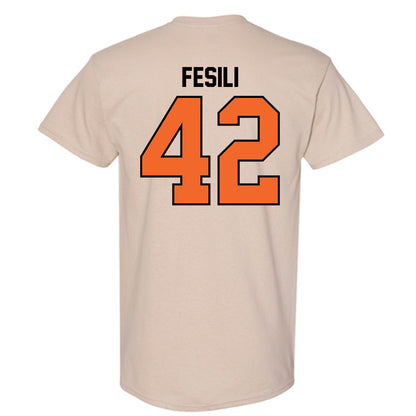 Idaho State - NCAA Football : Trehsyn Fesili - Classic Shersey T-Shirt-1