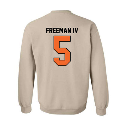 Idaho State - NCAA Football : Robert Freeman IV - Classic Shersey Crewneck Sweatshirt-1