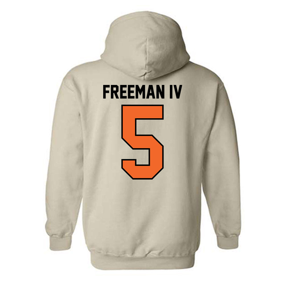 Idaho State - NCAA Football : Robert Freeman IV - Classic Shersey Hooded Sweatshirt-1