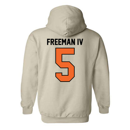 Idaho State - NCAA Football : Robert Freeman IV - Classic Shersey Hooded Sweatshirt-1