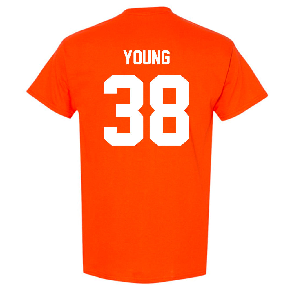 Oklahoma State - NCAA Football : Carlveon Young - Classic Shersey T-Shirt-3
