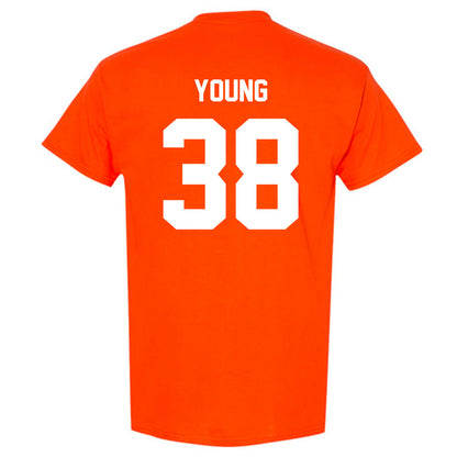 Oklahoma State - NCAA Football : Carlveon Young - Classic Shersey T-Shirt-3