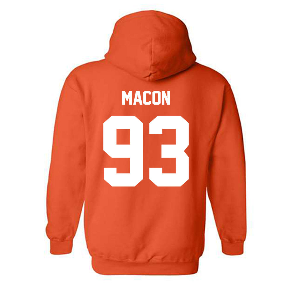 Oklahoma State - NCAA Football : Dominic Macon - Classic Shersey Hooded Sweatshirt-2