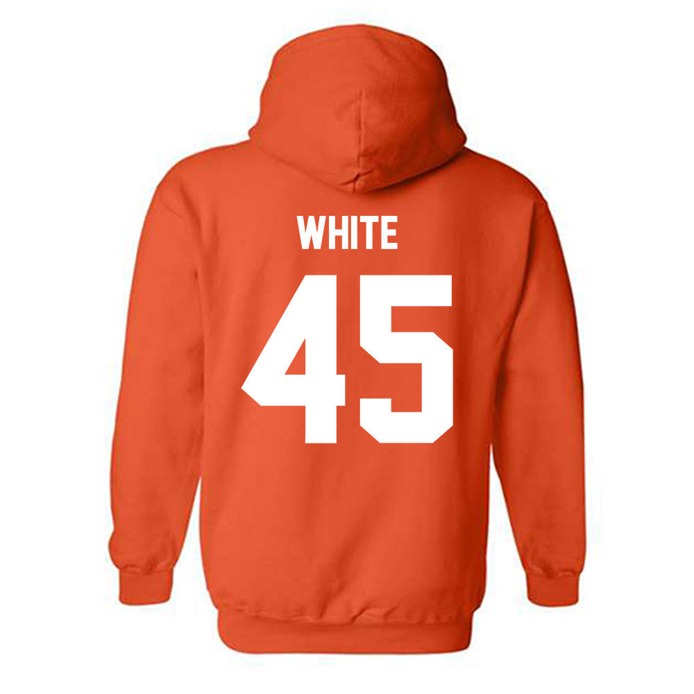 Oklahoma State - NCAA Football : Enai White - Classic Shersey Hooded Sweatshirt-2