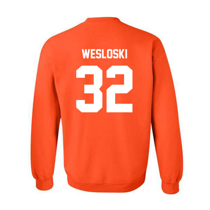 Oklahoma State - NCAA Football : Ethan Wesloski - Classic Shersey Crewneck Sweatshirt-3