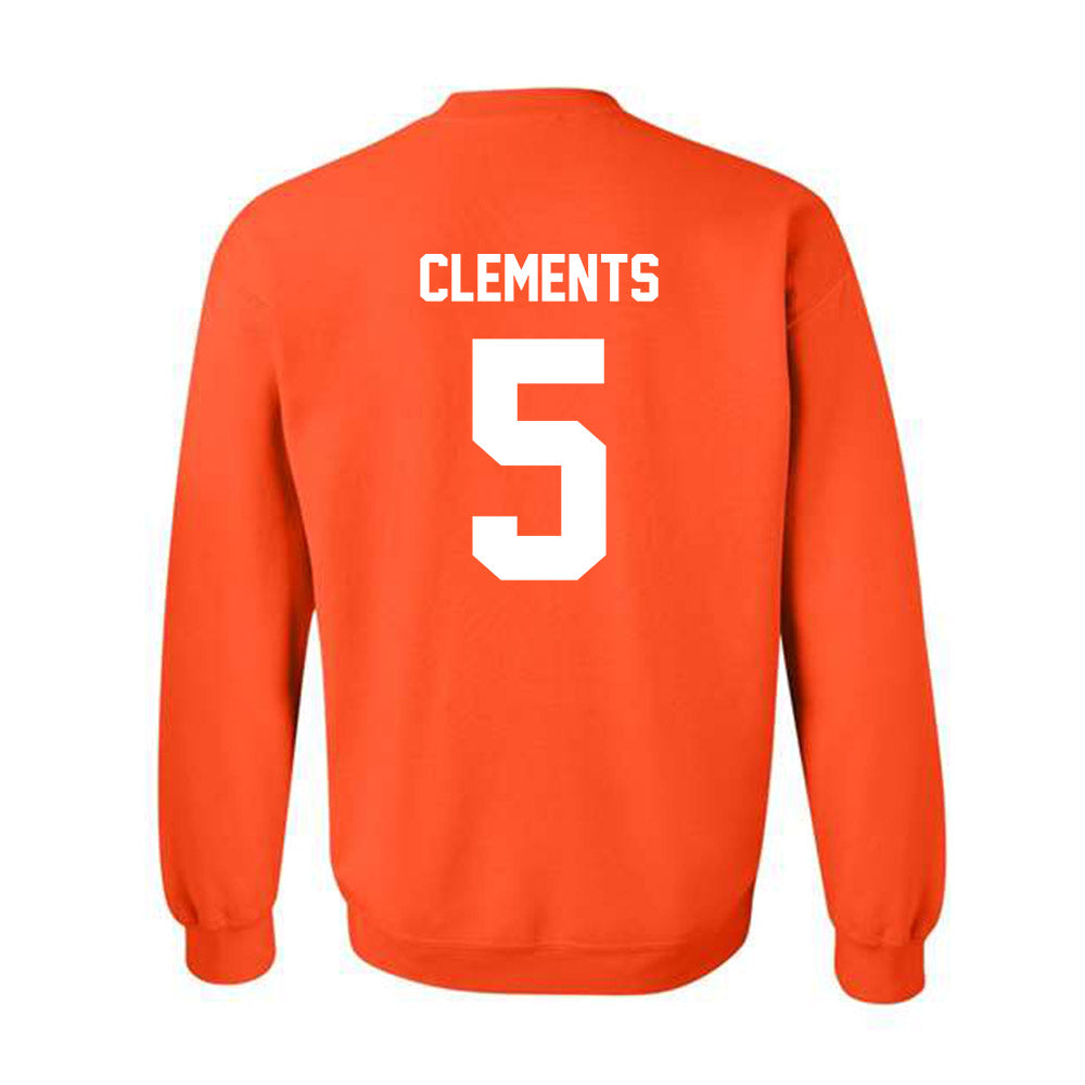 Oklahoma State - NCAA Football : Saadiq Clements - Classic Shersey Crewneck Sweatshirt-3
