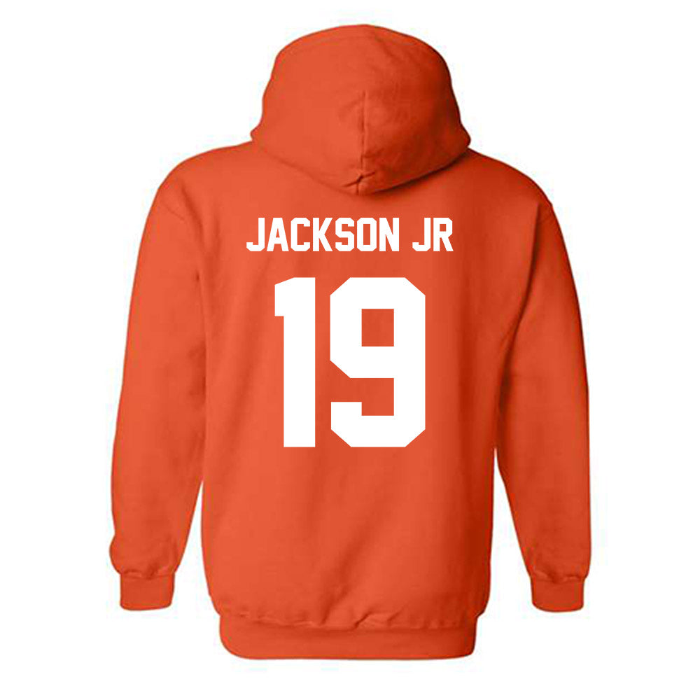 Oklahoma State - NCAA Football : DJ Jackson Jr - Classic Shersey Hooded Sweatshirt-2