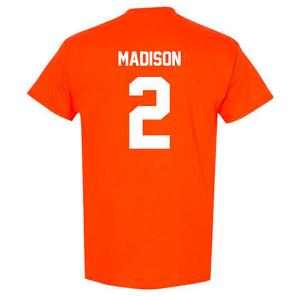 Oklahoma State - NCAA Women's Soccer : Victoria Madison - Classic Shersey T-Shirt-3