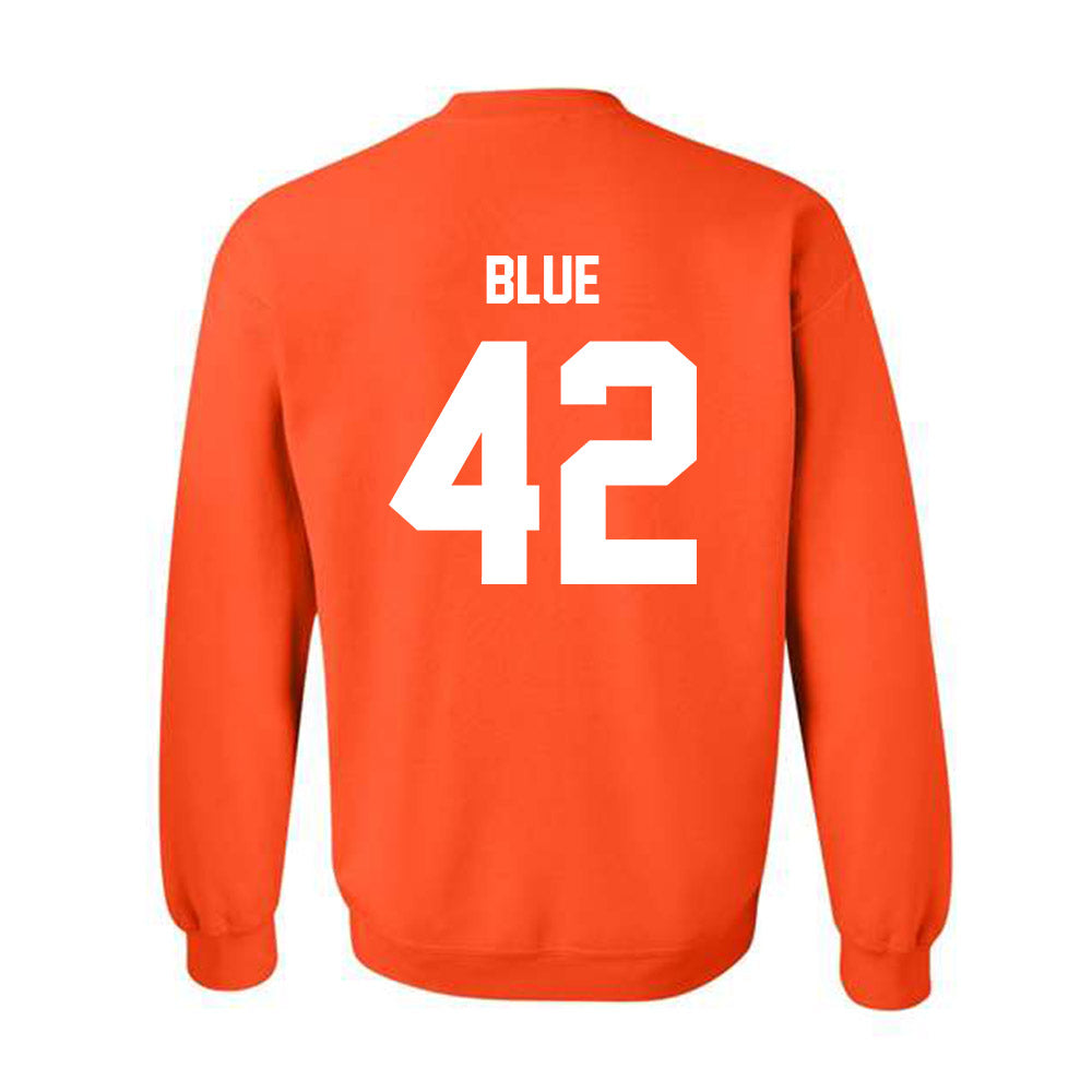Oklahoma State - NCAA Softball : Dawson Blue - Classic Shersey Crewneck Sweatshirt-3